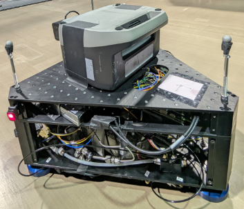 Demonstration of the Dyna Reinforcement Learning Framework for Reactive Close Proximity Operations