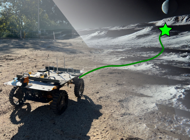 CRESCENT: Collision-Free Highly Constrained Trajectory Optimization for Driving on the Moon